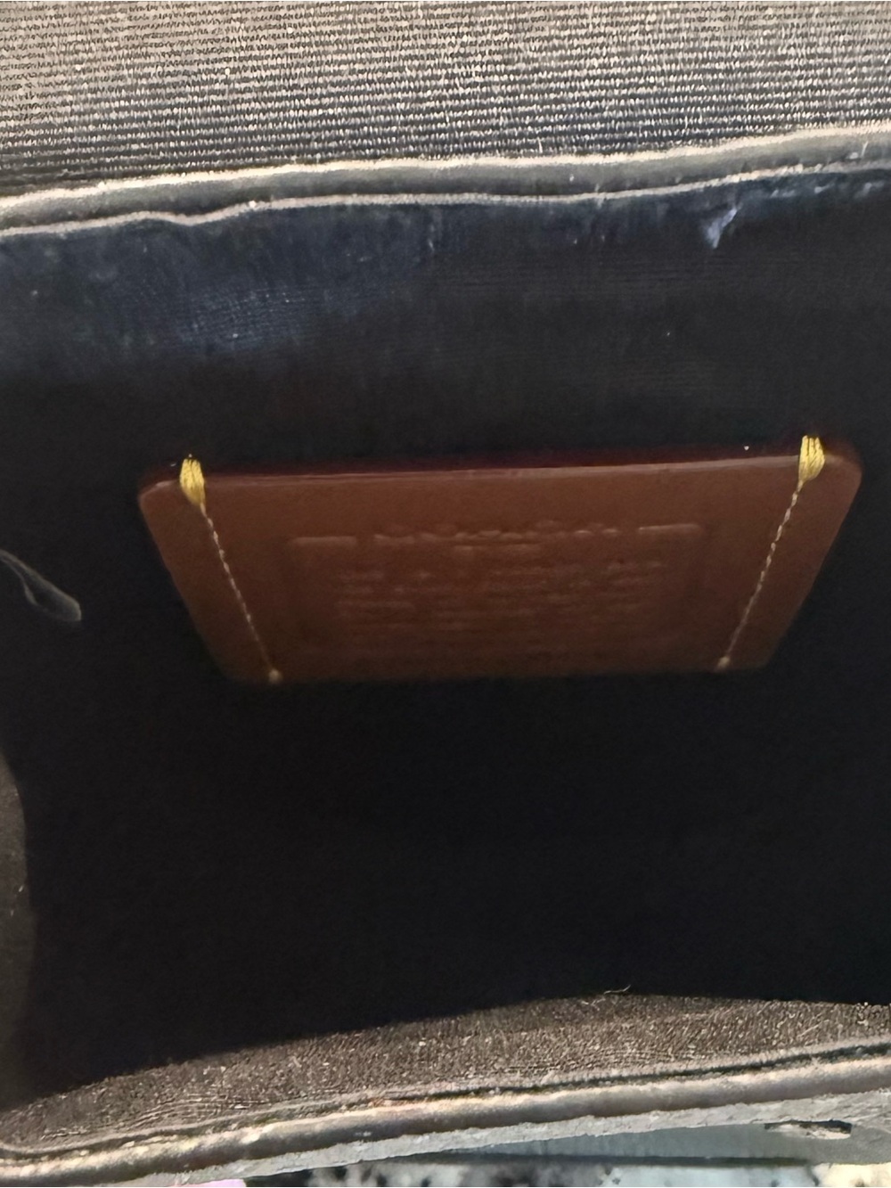 Coach Small Pebbled Leather Backpack in Teal Green - Picture 3 of 4